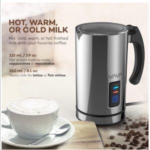 VAVA Milk Frother Electric Liquid Heater